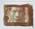 Late 20th century sepia tones cyanotype portrait photograph of man on heavy paper by Eric C. Weller (20th century) Texas....