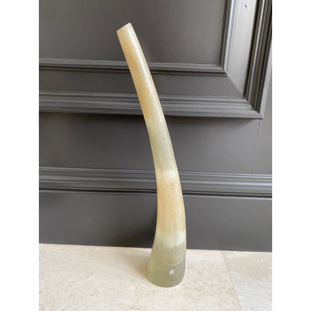 Vintage Made in Spain Modernist Objects With Appearance of Horn by Luisa Robinson - A Pair For Sale In Los Angeles - Image 6 of 17