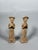 Asian Pair of sculptures of female musicians, Mingqi period, China, Tang Dynasty (618-907) For Sale - Image 3 of 6