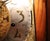 Howard Miller Ridgeway Model 266 Vintage Grandfather Clock in Cherry With Moon Dial, Triple Chime For Sale - Image 4 of 15