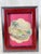 Textile Vintage Tropical Burlap Folk Art Gallery Wall, Set of Six Framed Hand-Painted Village Scenes For Sale - Image 7 of 12