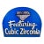 Cubic Zirconia Carnival Ride Sign For Sale