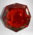 Mandruzzato Style Murano “Sommerso” Glass Ashtray For Sale - Image 11 of 18
