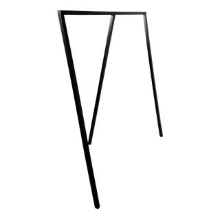 Minimalist Black Metal Clothes Rack For Sale