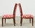 Set of Six Barbara Barry Baker Mahogany Dining Chairs For Sale - Image 9 of 17