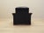 Black Italian Black Armchair, 1980s For Sale - Image 8 of 18