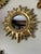 Late 20th Century Gold Gilded 12.5" Sunburst Wall Mirror For Sale - Image 16 of 18
