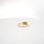Metal 14k Yellow Gold Ring With 0.85ct Emerald & Diamond Accents For Sale - Image 7 of 10