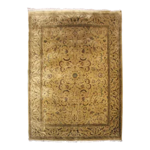 Handmade Traditional Design, Wool & Cotton Rug. 9'0" X 12'0"