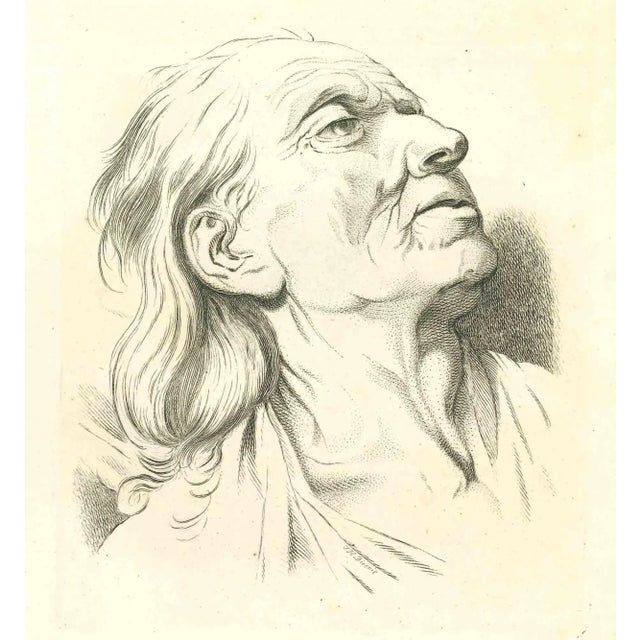 Thomas Holloway, Portrait, Original Etching, 1810 For Sale - Image 3 of 3