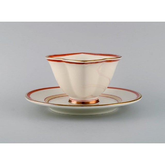 Royal Copenhagen The Spanish Pattern Bowl and Sauce Boat by Christian Joachim for Royal Copenhagen, Set of 2 For Sale - Image 4 of 7