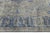 Modern Hand-Knotted Oushak Style Area Rug in Slate Grey & Cobalt Blue Wool 9x12 For Sale In New York - Image 6 of 12