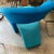 1960s Vintage Sculptural Blue Pierre Paulin Style Chair For Sale In Atlanta - Image 6 of 7