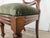 Late 19th Century Wood Chairs with Fabric Seats, Set of 4 For Sale - Image 13 of 18