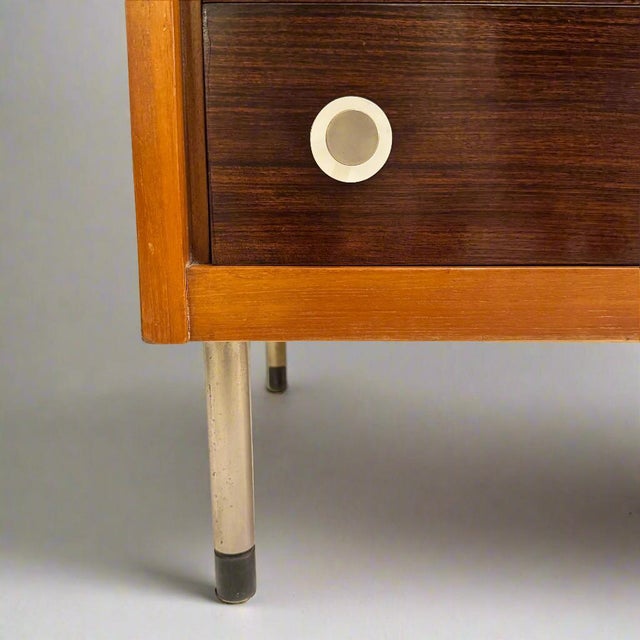 Mid-Century Modern 1960s Small Italian Modernist Chest of Drawers For Sale - Image 3 of 9