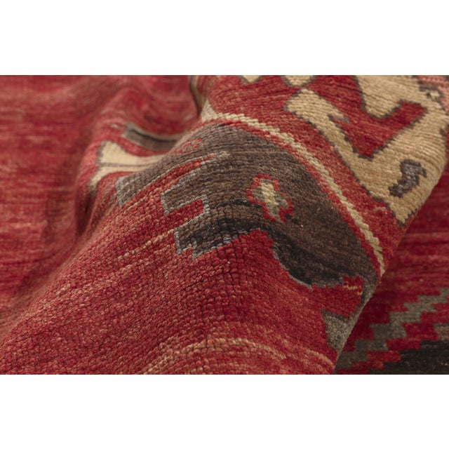 Vintage Turkish Oushak Rug, 05'03 X 12'00 For Sale In Dallas - Image 6 of 10