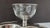Mid-century Eton silver-plated shell-form shrimp cocktail server with original glass sauce cup. This elegant seafood...