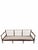 Danish Modern Sofa Newly Reupholstered in Ivory Sheep’s Wool Shearling by Ib Kofod-Larsen For Sale - Image 12 of 12