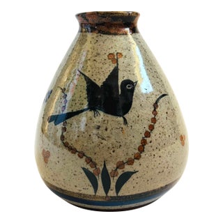 Tonala Pottery Vase For Sale
