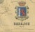 Map of Badajoz in Spain, 1901 For Sale - Image 4 of 6