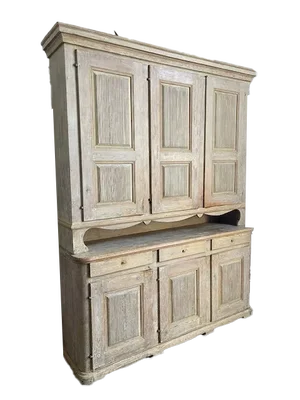 Gustavian Porcelain Cabinet, 1880s