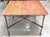 Giovanni Banci for Hermès Hammered Iron & Breccia Rossa Marble Table, Circa 1990 For Sale - Image 12 of 18