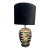 Famille Noir Chinoiserie Table Lamp For Sale