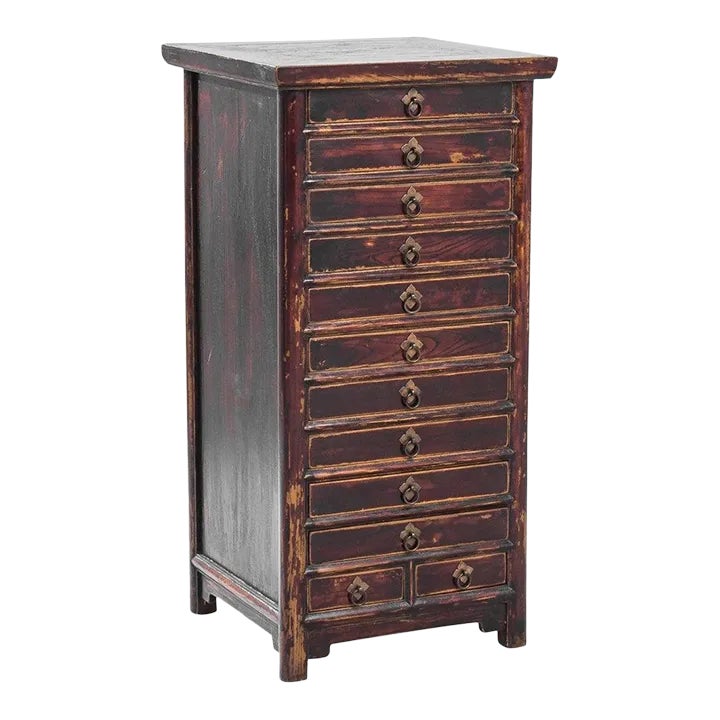 Antique Chinese Wooden Chest of Drawers Chairish