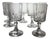 Richelieu-Champigny Pattern Wine Glasses, 1920s, Set of 7 For Sale