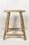 Vintage Rustic Stool in Elm For Sale - Image 5 of 5