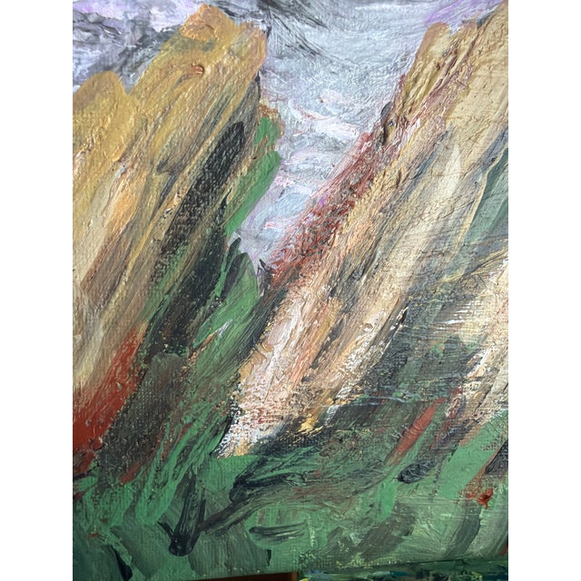 2020s Mountain Scene Boulder Flatirons Original Painting by L. Romo, 2026 For Sale - Image 5 of 8