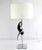 Black Handmade Table Lamp from Bondia Ceramicas Spain For Sale - Image 8 of 8
