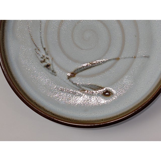 Japanese A Beautiful Antique Japanese Herman Venema Trinket Dish (8 Inches) For Sale - Image 3 of 3