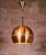 Mid-Century Modern Mid-Century Modern Copper Pendant Lamp, 1960s, Denmark For Sale - Image 3 of 5