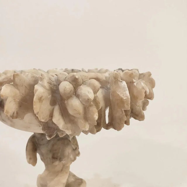 Early 20th Century Italian Alabaster Table Centrepiece For Sale - Image 5 of 9