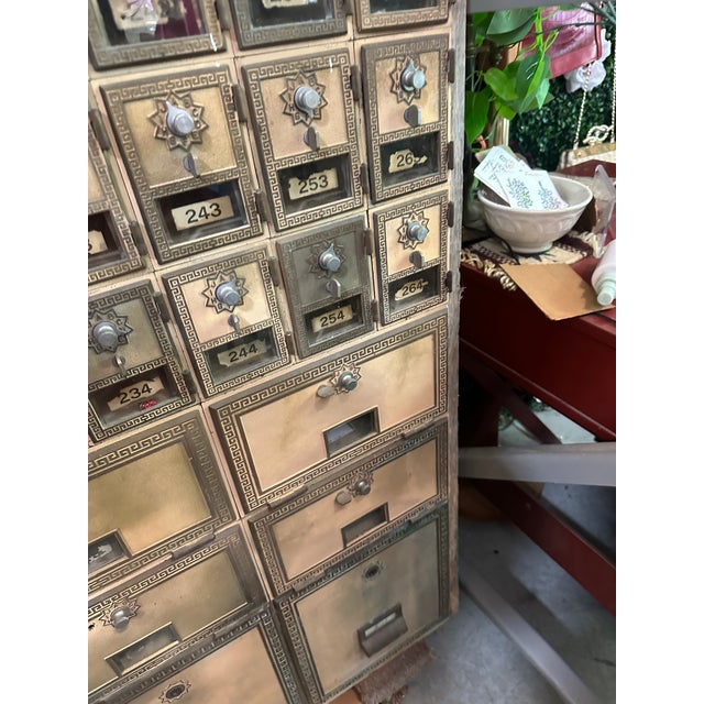 American Post Office Antique Mailboxes For Sale - Image 3 of 14