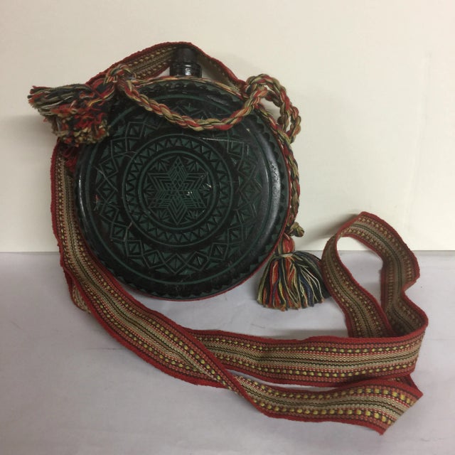 Wood Vintage European Water Decanter For Sale - Image 7 of 7