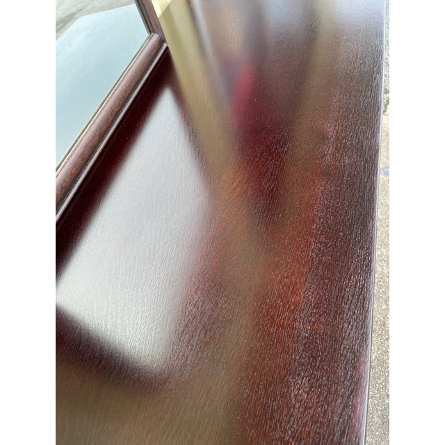 Antique John Widdicomb Dresser With Mirror For Sale - Image 11 of 12