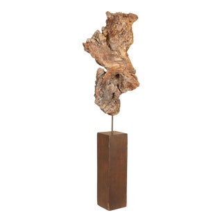 Gilt Driftwood Sculpture For Sale