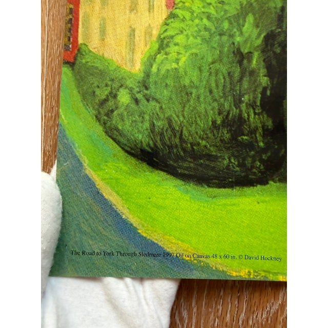 David Hockney, The Road to York Through Sledmere, 1997, Print For Sale - Image 6 of 9