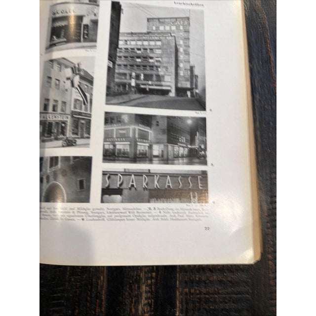 Vintage First Edition Copy of Ladenbau (Shop Construction) 1934 For Sale - Image 12 of 12