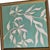 Whispering Vines – Original Acrylic Botanical Painting in Gold Frame by Tatiana Duperault For Sale - Image 4 of 4
