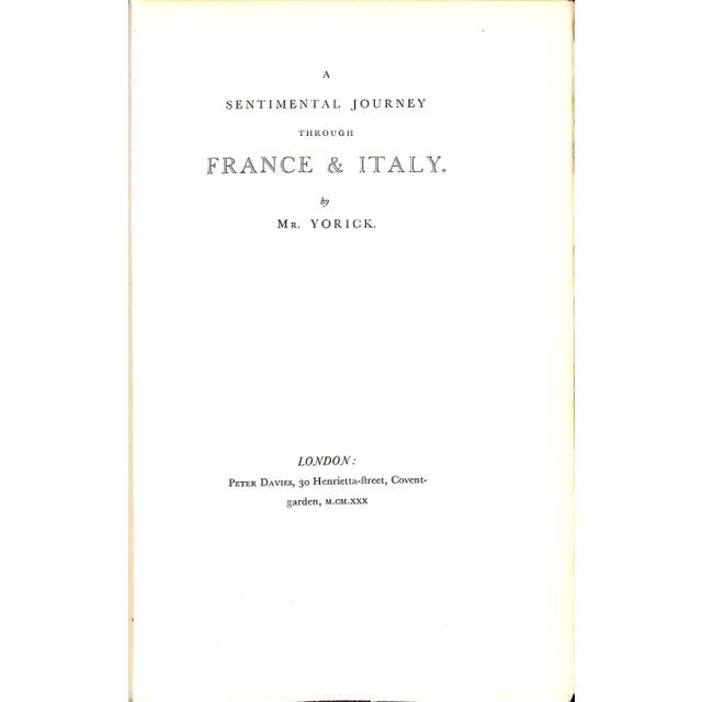 Pink A Sentimental Journey Through France & Italy For Sale - Image 8 of 10