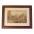 Late 19th Century English Watercolor Town Landscape by Frederick Mew For Sale
