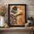 Framed 8x10 Klimt inspired cat print art #catlovers Add a touch of whimsy to your home with this charming framed cat art...