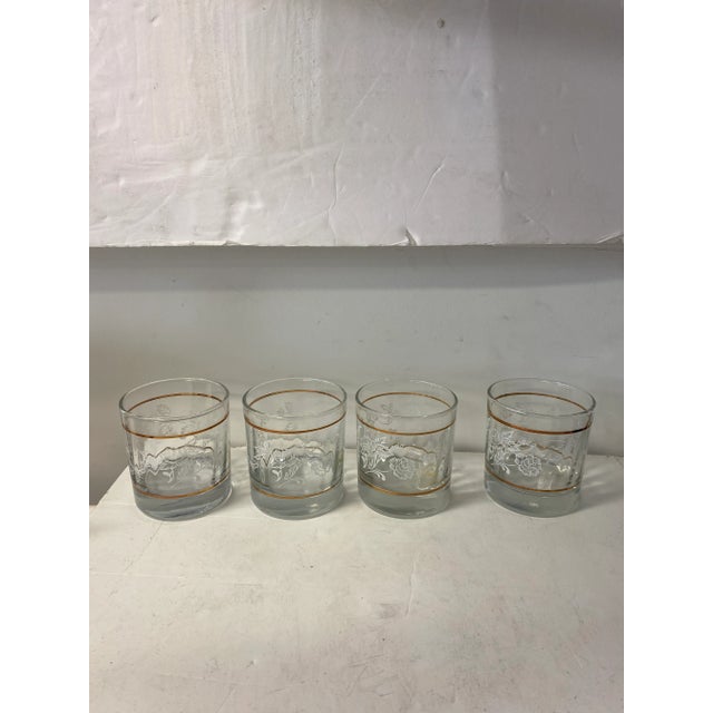 1980s Vintage Pasabache Drinks Glasses- Set of 4 For Sale - Image 5 of 5