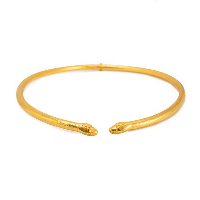 Brand: Lalaounis Gender: Ladies Metal Type: 22K Yellow Gold Length: 15.00 inches Width: 7.35 mm Weight: 53.33 grams Ladies...