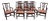 Set of 10 Henkel Harris Model 115 Mahogany Dining Room Chairs For Sale