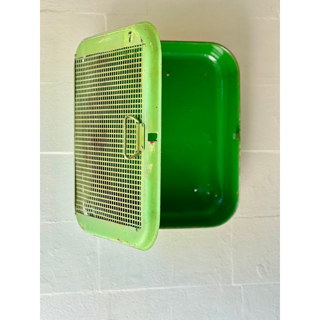 Mid-Century Modern Industrial Wall Cabinet, 1970s For Sale - Image 3 of 18