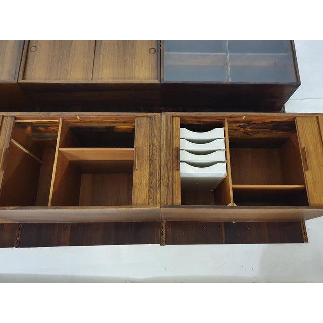Wall Unit by K. Kristiansen for Feldballes Mobelfabrik, 1960s For Sale - Image 14 of 18